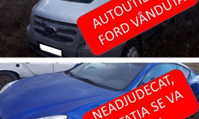 Autoutilitară Ford si Autoturism Hyundai - a doua licitatie